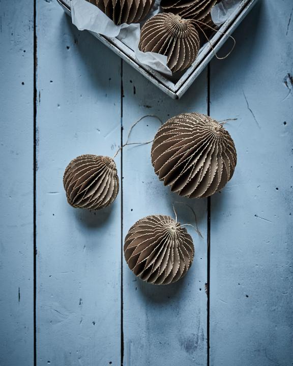 Actual product image House Doctor Christmas ornaments, HDAlsta, Brown (24 -part)