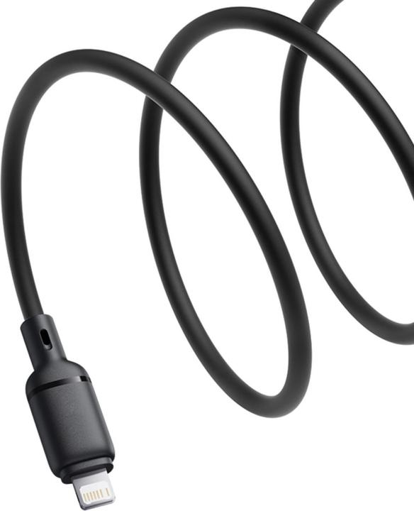 Produktbild Baseus Silky Series Ladekabel USB auf iP 2.4A 2m (2 m, USB 2.0, 12 W)