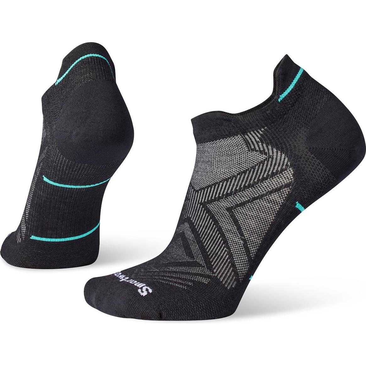 Smartwool, Damen, Sportsocken, Ws Run Zero Cushion Low Ankle (S), Schwarz