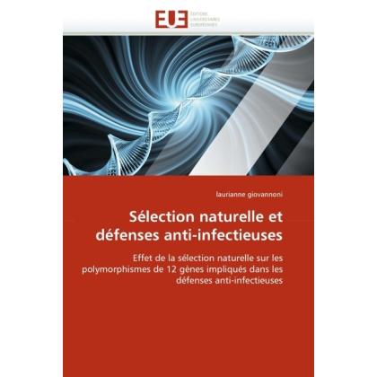 Sélection naturelle et défenses anti-infectieuses, Fachbücher