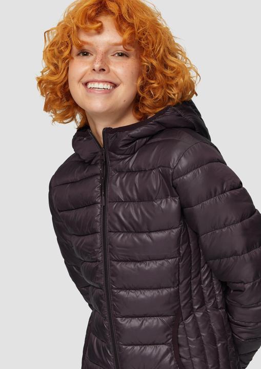 Produktbild S.Oliver Outdoor-Jacke Leicht wattierte Steppjacke mit Kapuze (XS)