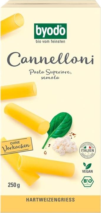 Image du produit Byodo Cannelloni semola Bio (250 g)