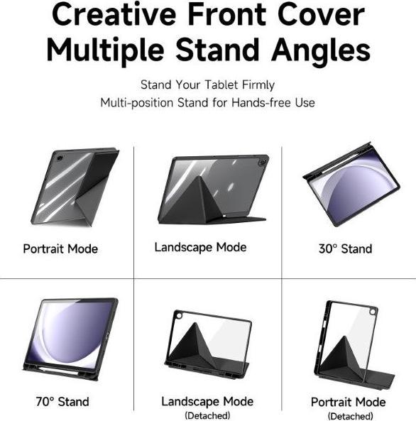 Immagine prodotto Dux Ducis Magi Series Bookcover Hülle (Samsung Galaxy Tab A11+, Samsung Galaxy Tab A9+)