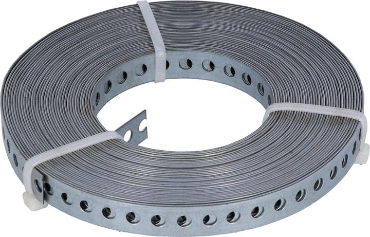 Produktbild Helpmate Lochband, 12x0,8 mm, sendzimirverzinkt, 10 m (Lochbandeisen)