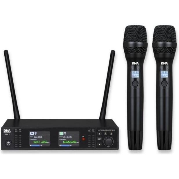 DNA Footwear DNA XMIC 2 zestaw bezprzewodowy 2x mikrofon doręcz, Microfono
