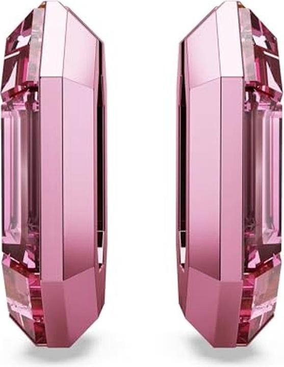 Image du produit Swarovski Boucles d'oreilles miniatures à cristaux octogonaux avec fermoir à charnière (Métal Swarovski)