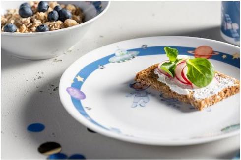 Productafbeelding Leonardo Avventura 3-delig kinderservies, outer space