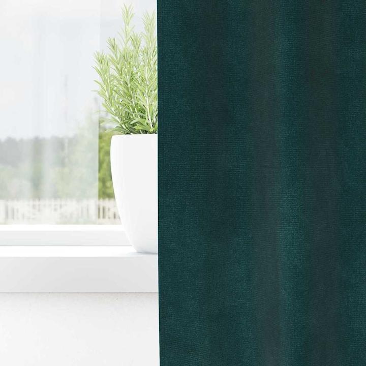 Image du produit VidaXL Rideaux vert foncé (140 x 260 cm)