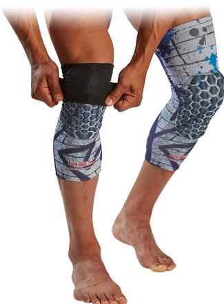 Produktbild McDavid Beinstulpe "Hexforce" (S, Knieschoner, Paar)