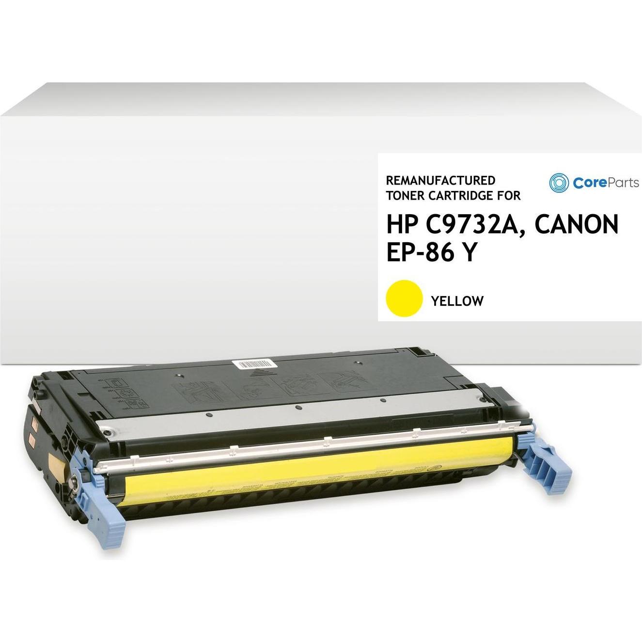 CoreParts, Toner, Lasertoner for Canon Yellow