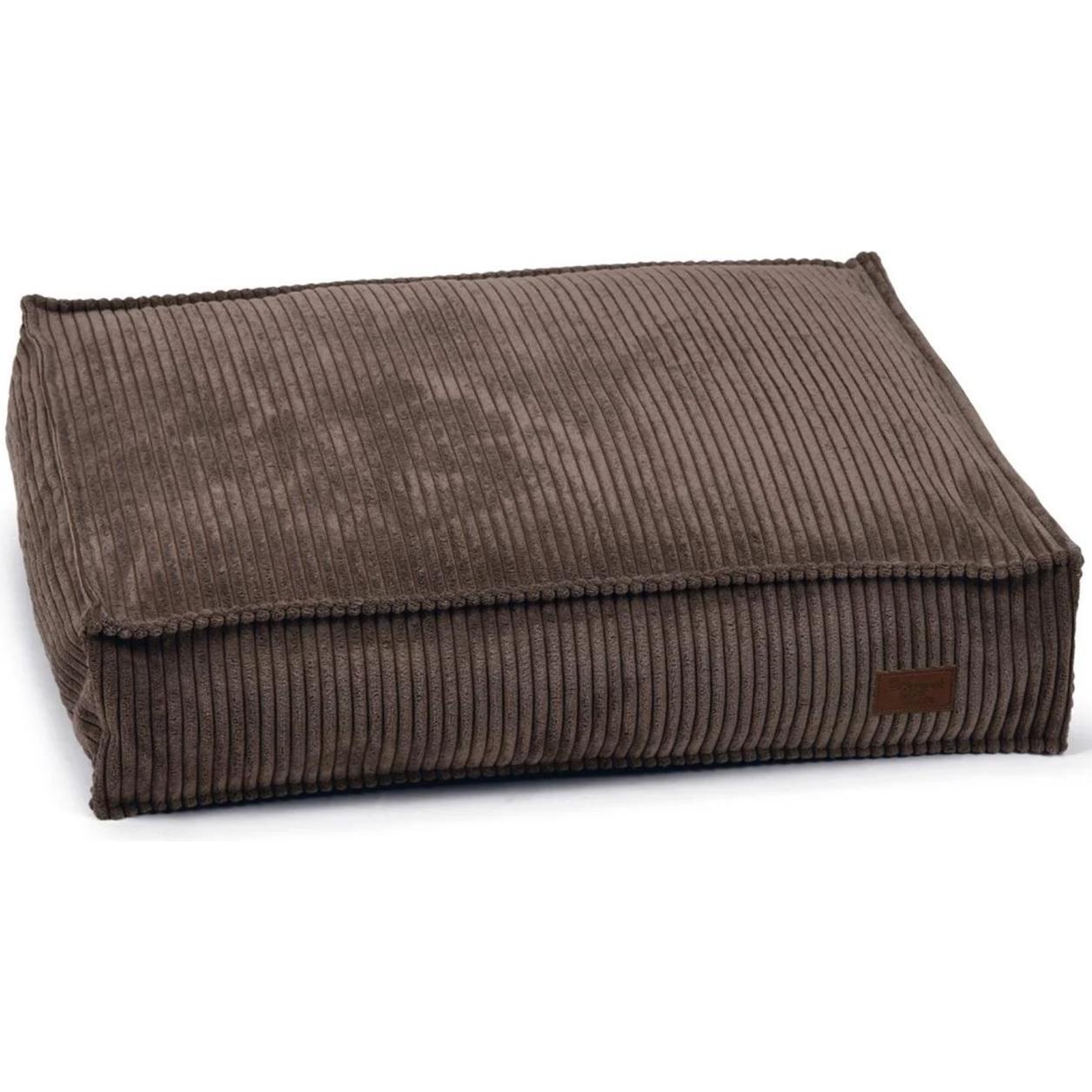 Meilleurs prix pour Designed by Lotte Coussin nervuré pour chien 70x55x15 cm Marron