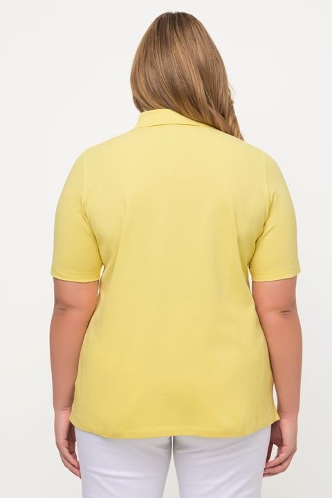 Actual product image Ulla Popken Classic Fit Short Sleeve Polo Shirt (46, 48)
