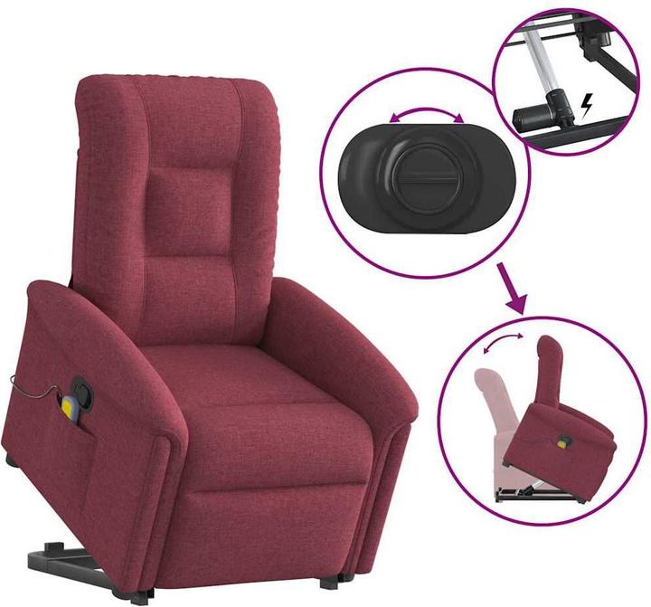 Image du produit vidaXL Massagesessel mit Aufstehhilfe