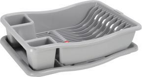 Produktbild Curver Trockenständer und Tablett Grau, S