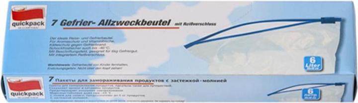Produktbild Quickpack Gefrierbeutel (7 x)