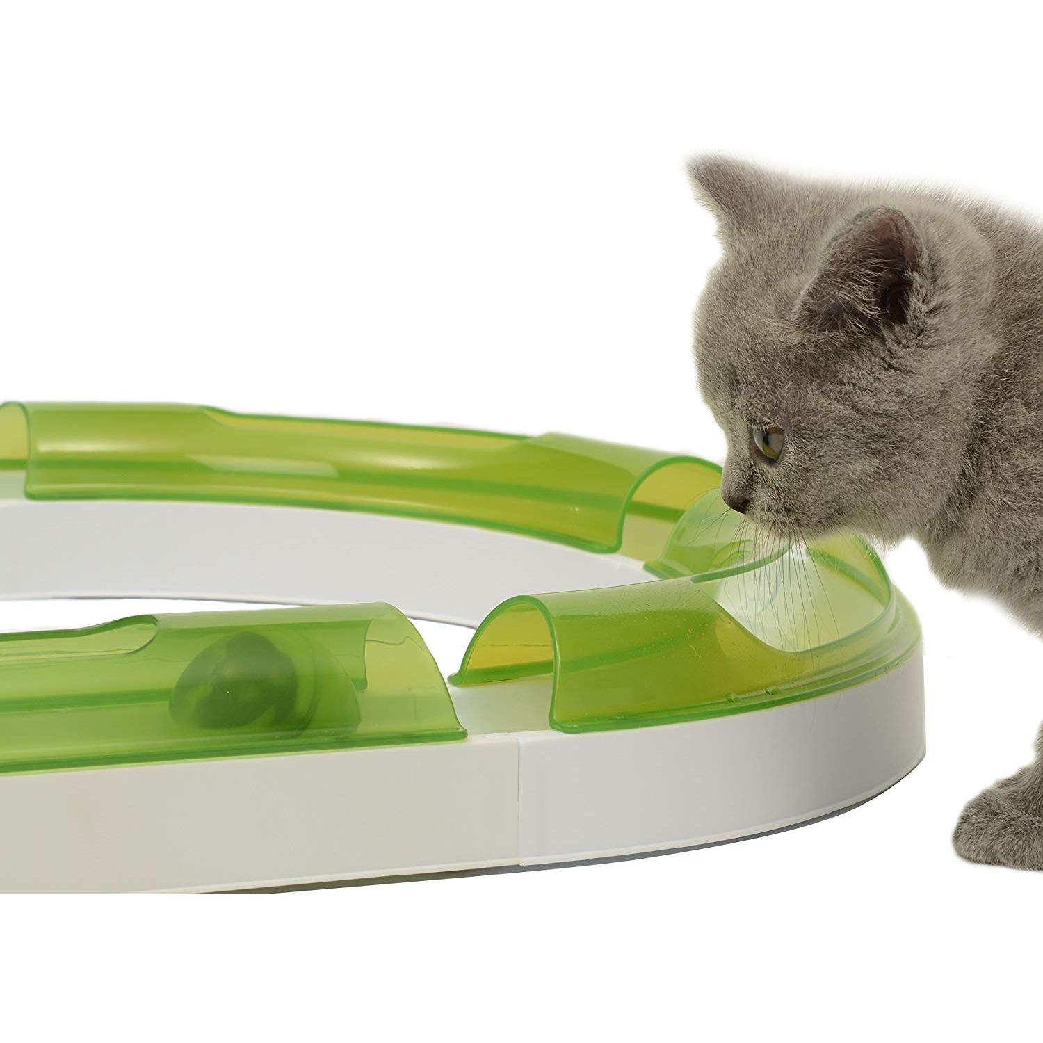Jouet Chat – Catit Circuit de jeu Senses 2.0 coloris vert