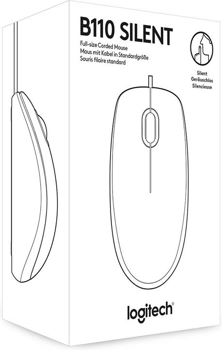 Actual product image Logitech B110 (Cable)