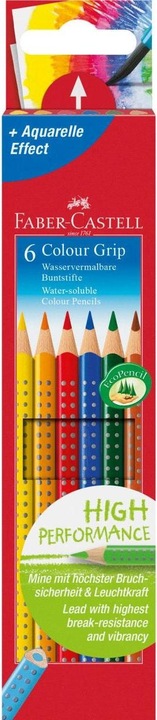 Actual product image Faber-Castell Colour Grip (Multicoloured, 6 x)