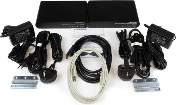 Productafbeelding StarTech USB HDMI over Cat5e / 6 KVM Console Extender met 1080p ongecomprimeerde video - 100m - Cat5e...