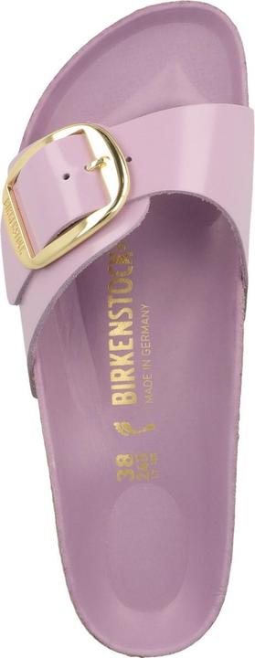 Produktbild Birkenstock Madrid Big Buckle Gold Naturleder Lack schmal (40)