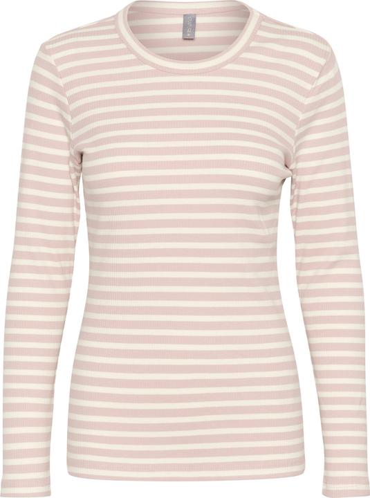 Pale Mauve, White Stripe