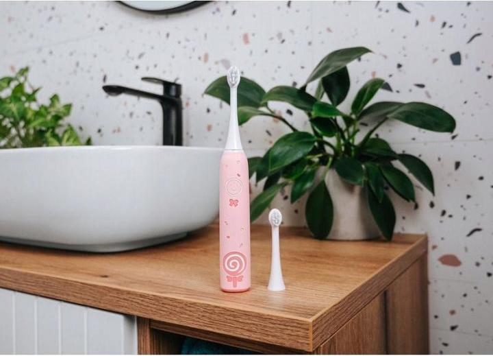 Actual product image Concept Sonic Children's Toothbrush 5-9 Years Pink Zk6010