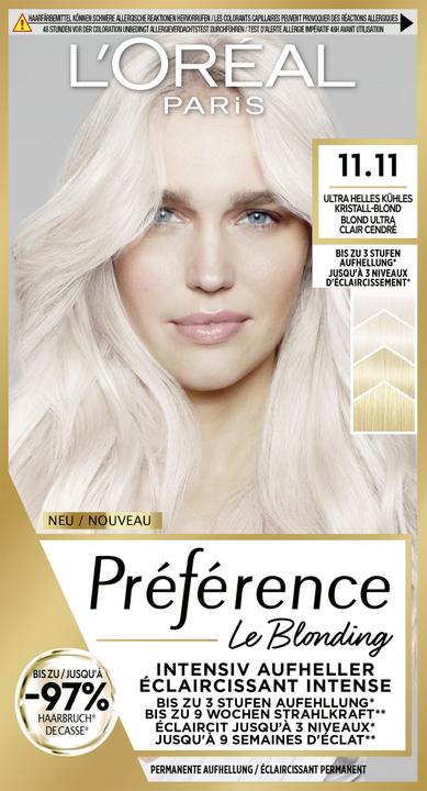Immagine prodotto L'Oréal Paris Preference Le Blonding (11.11 Biondo cristallo freddo ultra-luminoso)