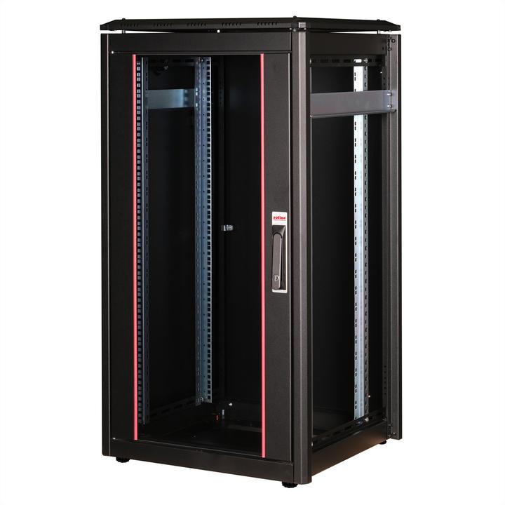 Actual product image Roline 19-inch network cabinet Pro 22 U (22 RU, 19 inch rack)