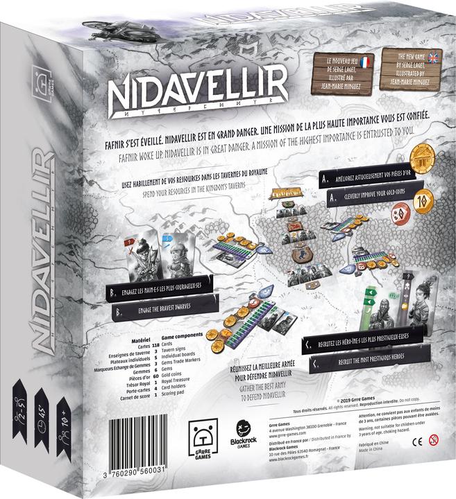 Produktbild Grrre Games Nidavellir (Fr) (Französisch, 2 - 5 Spieler)
