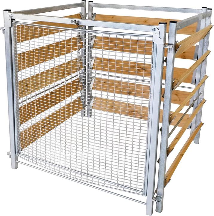 Bellissa Komposter Holz/Metall mit Sieb (1000 l)