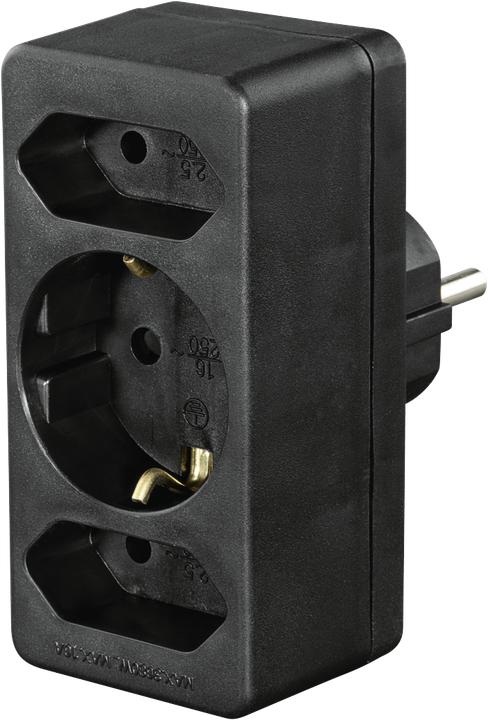 Produktbild Hama Multistecker Euro (3 x)
