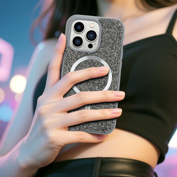 Image du produit Cadorabo Coque pour Apple iPhone 14 PRO MAX Paillettes Scintillant Design (Apple iPhone 14 Pro Max)