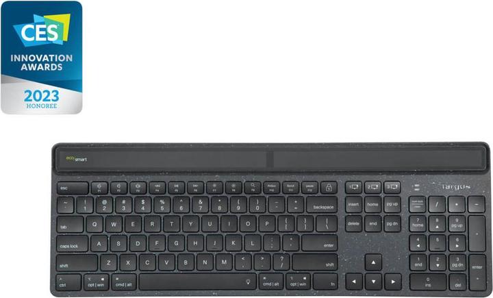 Actual product image Targus EcoSmart - Keyboard - sustainable energy generation (FR, Cable)