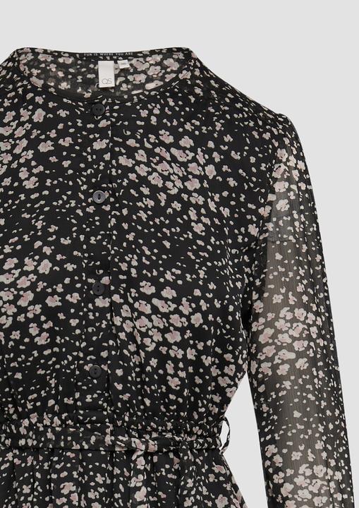 Produktbild S.Oliver Kleid Leichtes Chiffonkleid mit All-over-Print (36)