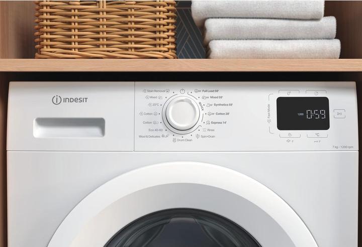 Produktbild Indesit veļas mazg. mašīna (7 kg)