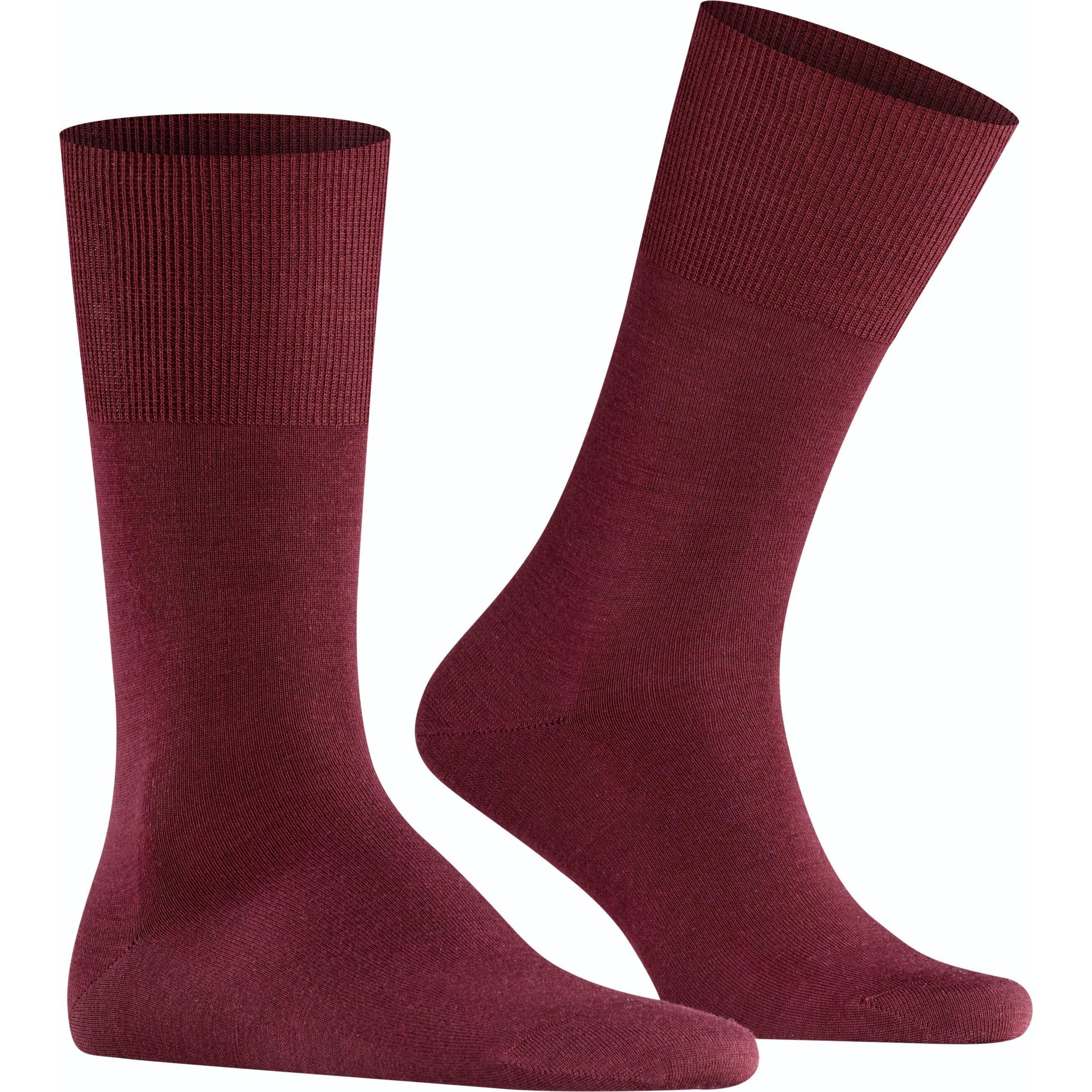 Falke, Herren, Socken, Airport SO, Rot, (Einzelpack, 45 - 46)