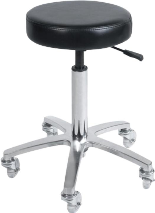 Produktbild Comair Rollhocker Crystal m. Alu.fusskreis