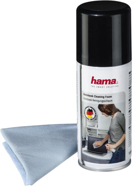 Hama Mousse de nettoyage pour ordinateurs portables