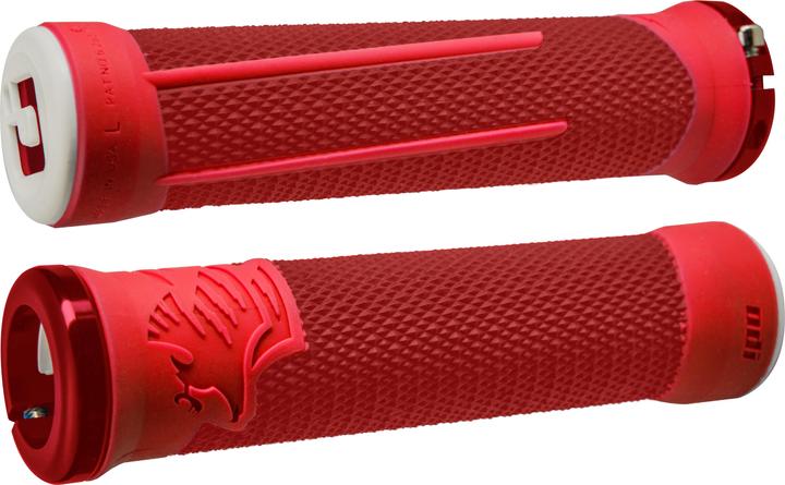 Odi Grips Aaron Gwin AG-2 Signature Red/Fire Red con morsetti rossi. CHF 39.00