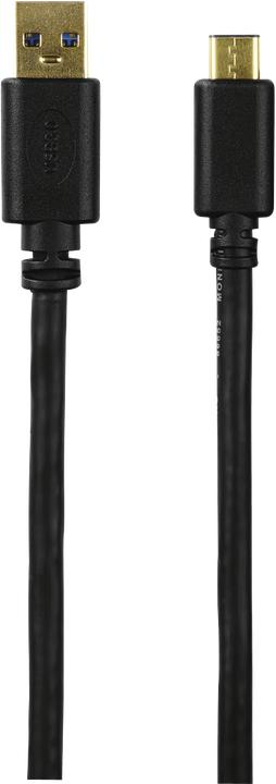 Produktbild Hama USB-C-Adapterkabel, USB-C-Stecker - USB 3,1 A-Stecker, vergoldet, 0,75 m (0.75 m, USB 3.0)