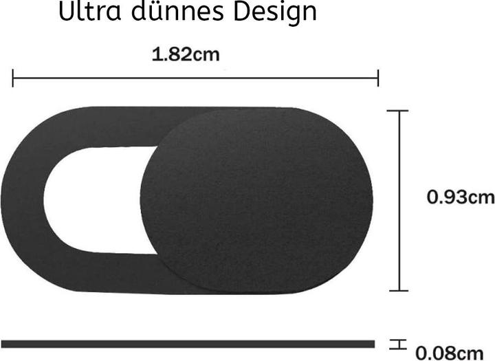 Produktbild Ueli Express Webcam Privatsphäre Sichtschutz Cover