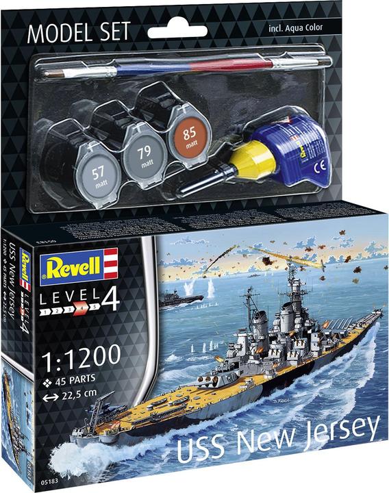 Produktbild Revell Model Set USS New Jersey