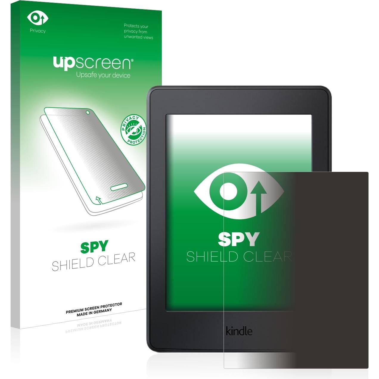 upscreen Spy Shield Blickschutzfolie, eReader Zubehör, Transparent
