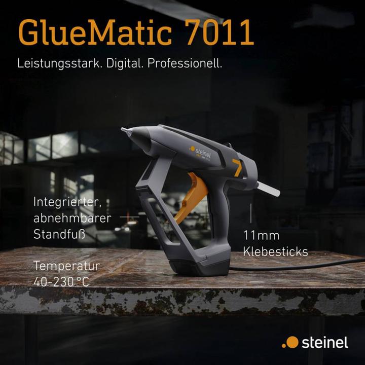 Actual product image Steinel GLUEMATIC 7011 Hot glue gun 11mm 400W 1pc.