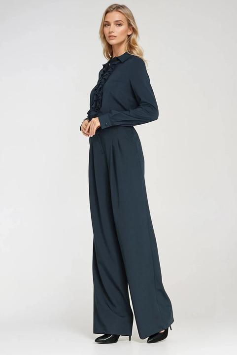 Immagine prodotto Nife Blusa in viscosa con volant da donna (36)