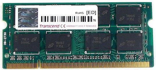 Produktbild Transcend 8GB Apple MacBook Pro series DDR3 1600 SO-DIMM CL9 2Rx8 (1 x 8GB, 1600 MHz, DDR3-RAM, SO-DIMM)