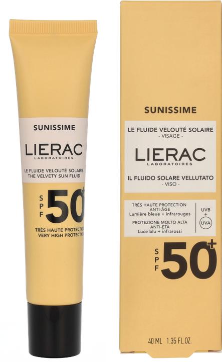 Productafbeelding Lierac Sunissime (Zonnecrème, SPF 50, 40 ml, 76 g)