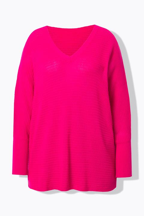 Immagine prodotto Miamoda Pullover, Poncho-Look, V-Ausschnitt (54)