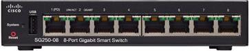Image du produit Cisco SG250-08 : Commutateur intelligent à 8 ports (8 ports)