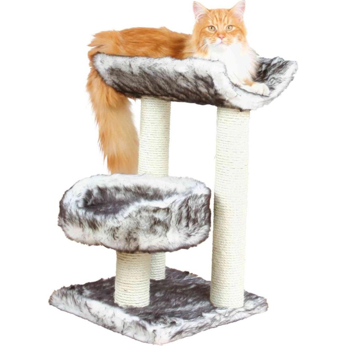 Trixie Kratzbaum Isaba (57 cm, Grau, Natural), Katzenbaum